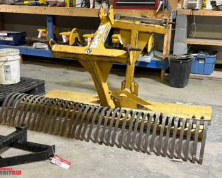  Master Rancher 6', 3 pt. landscape rake