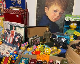 Bart Simpson toys, Matchbox, Hot Wheels