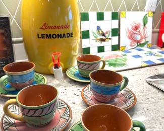 vintage lemonade dispenser