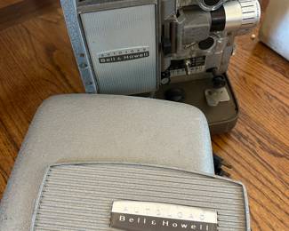 vintage Belle Howell projector