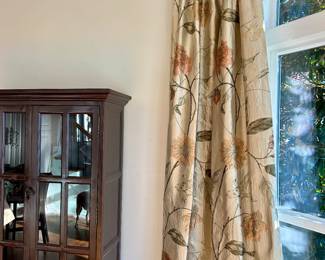 Approx 12’ lined panels