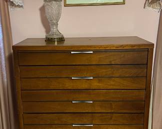 Lane Tuxedo mid-century chest.