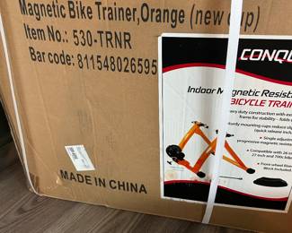 indoor Magnetic resistance, bike trainer
(New in box)