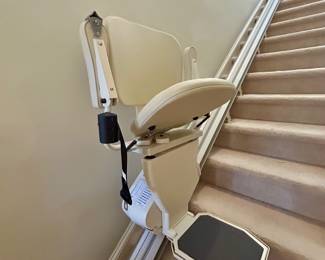 Chairlift for a stairwell, approx 16’