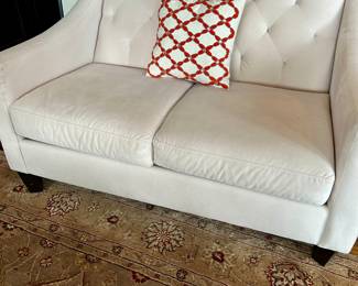 White love seat