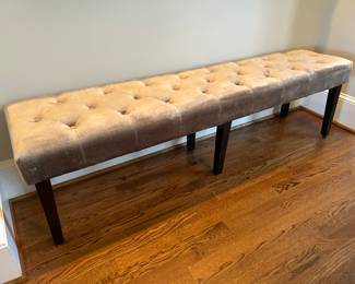 Bench (matches DR chairs) 70” wide by 16” deep
