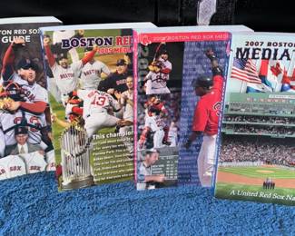 Boston Red Sox Media Guides 2004-2007