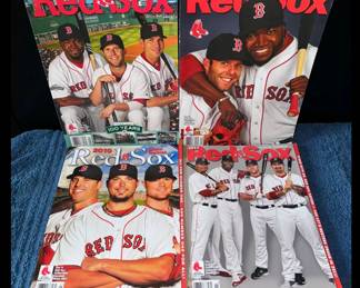 Boston Red Sox Yearbooks 2010-2013