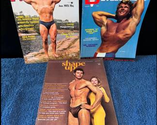 1970s Men's Muscle Magazines