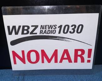 WBZ Nomar Official Chant Sign of Fenway Park