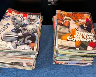 90+ Sports Illustrated Magazines NFL & College Football Covers
