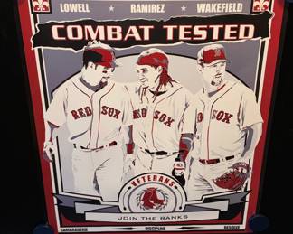 TWO HUNDRED Boston Red Sox Manny Ramirez, Mike Lowell, Tim Wakefield Posters