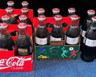 Coca Cola Olympics Collectible Bottles