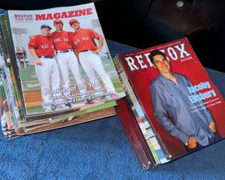 40+ Boston Red Sox Official Magazines