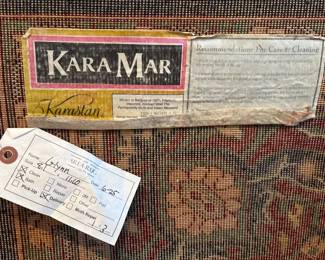 Navy Heriz Karastan Wool Pile Rug – 8' x 11'