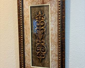 Framed Medalion Artwork
