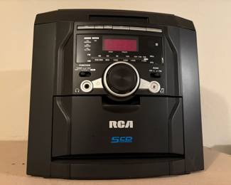 RCA  5-Disc CD Stereo Audio System – RS22162 