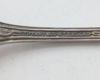 Tiffany & Co 1880's Sterling Silverware
“Lap Over Edge” Pattern