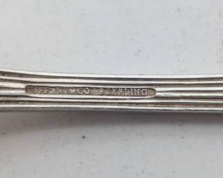 Tiffany & Co 1880's Sterling Silverware
“Lap Over Edge” Pattern