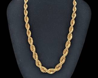 14K Gold Vintage Tiffany's Necklace