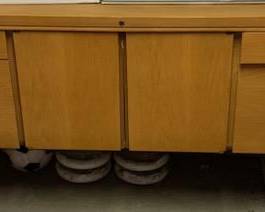 Wooden Office Credenza 