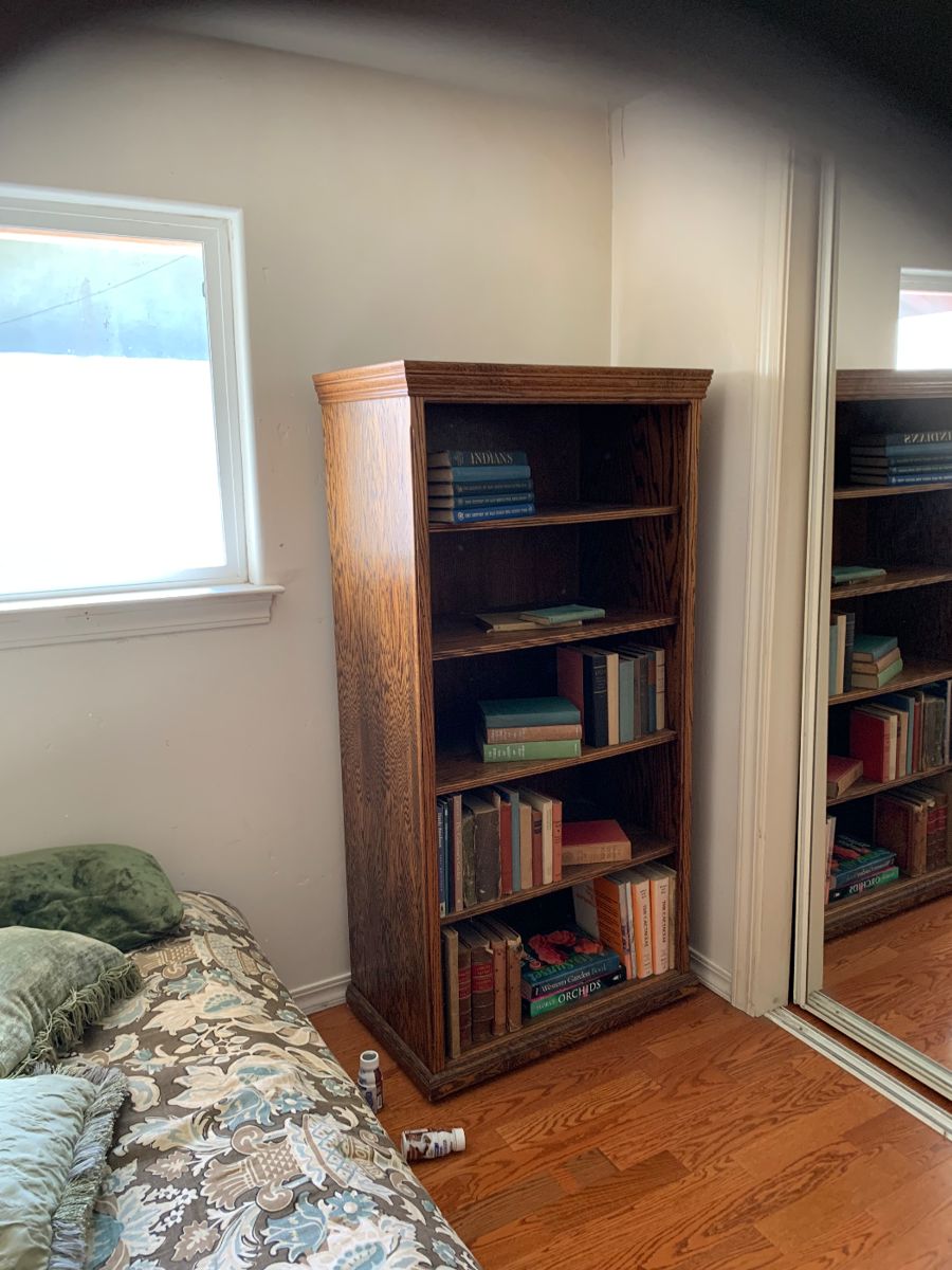 Oak Book Case $150