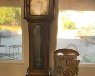 Grandfather Clock Walnut $450