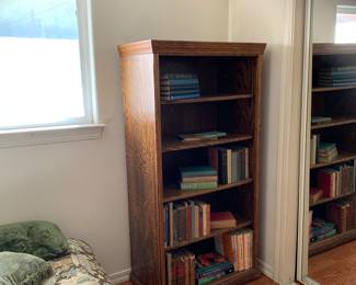 Oak Book Case $150