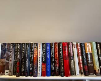 Books in Master Closet