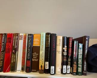 ….. and more books in the Master closet
