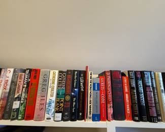Books in Master Closet