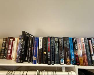 Books in Master Closet