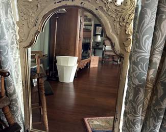 040 - Mirror Whitewashed and Seashell 59x26