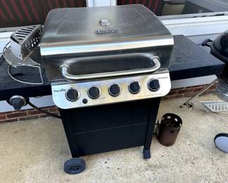 156-Gas Grill and 157-Charcoal Grill