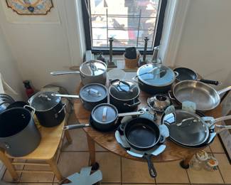 Cooking equipment - lots of Calphalon!