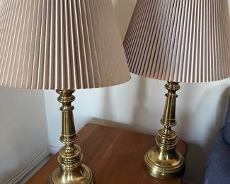 Brass lamps