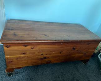 Vintage cedar chest