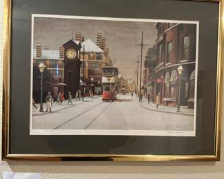 Arthur Delaney Signed Print.