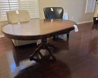 Dining table with leaf