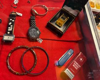 CLOISONNE BRACELETS & POCKET KNIVES