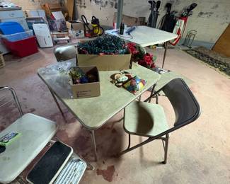 SAMSONITE CARD TABLE