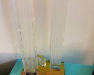 WORLD TRADE CENTER ART GLASS