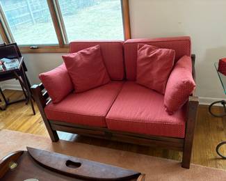 MCM STAV OAK LIVING ROOM SET