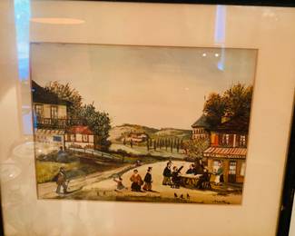 vintage Jean Fous prints