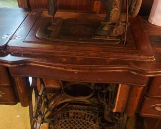 New Home treadle sewing machine