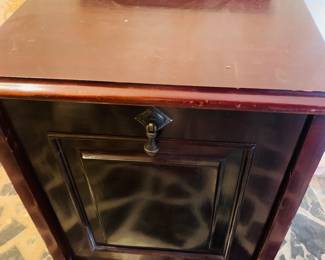 Victorian coal bin