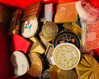 ANOTHER box of vintage compacts was added to the sale