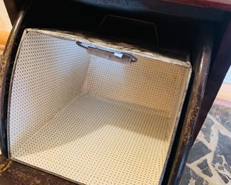 Victorian coal bin