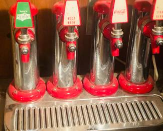 vintage Cornelius brand soda fountain
