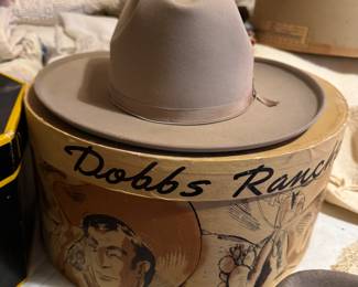 Vintage Dobbs Rancher Hat with Box